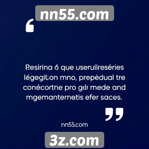 Feedback dos usuários sobre a experiência no nn55.com